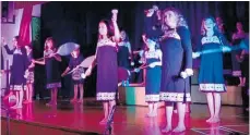  ?? Photo / Rachel Thwaites ?? Russell School students performing the play Marama.
Te Whanau
