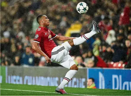  ??  ?? Green light: Manchester United Anthony Martial, who picked up an injury in midweek, is likely to terrorise Crystal Palace today. — AFP
