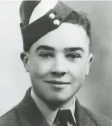  ??  ?? Latham in Shrewsbury, aged 19, 1943 – a year after he signed up