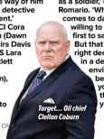  ?? ?? Target… Oil chief Clellan Coburn