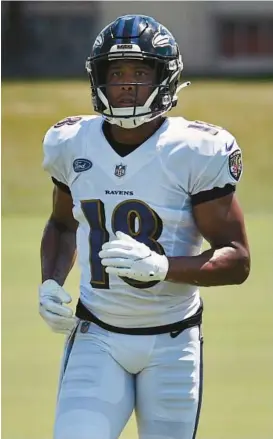  ?? BALTIMORE SUN KENNETH K. LAM/ ?? In May, cornerback Kyle Fuller signed a one-year deal with the Ravens.