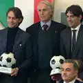  ??  ?? Fratelli Pippo Inzaghi con Simone