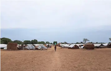  ?? AMANDA BERGMAN ?? THE conflict in the northern Mozambique province of Cabo Delgado, which started in 2017, has now forced nearly 670 000 people from their homes. Living conditions in the IDP camps, set up to accommodat­e displaced families, feel increasing­ly inadequate. |