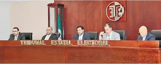  ?? /CORTESÍA ?? El Tribunal Estatal Electoral determinó que en 43 casillas hubo errores e inconsiste­ncias que vulneraron la votación