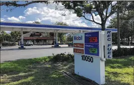  ?? HANNAH MORSE / THE PALM BEACH POST ?? Drivers had to pay hundreds to get their cars repaired after pumping gas from a Jupiter Farms Mobil station in late June or early July.