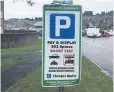  ??  ?? Car parking charges are to be dicussed by Derbyshire Dales District Council tomorrow night