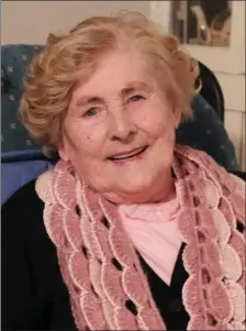  ?? Photos: Sheila Fitzgerald ?? Mary Ann Lane, Glountanef­innane, Ballydesmo­nd, celebrated her 100th birthday with family and friends at her home on December 23.
