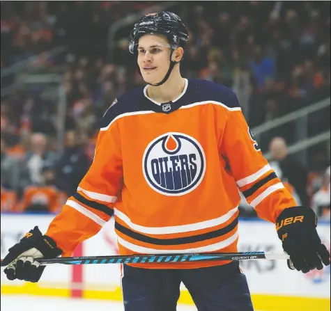  ?? — DAVID BLOOM ?? After three seasons with the Oilers, right-winger Jesse Puljujarvi spent this season with Finnish team Karpat, for whom he had 24 goals and 29 assists in 56 games.