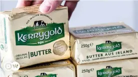  ??  ?? The average German eats about 6 kilos of butter annually — Kerrygold Irish butter included