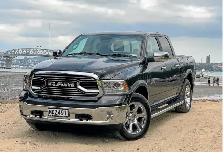  ??  ?? Kiwi Ram trucks are ‘‘remanufact­ured’’ into right-hand drive by American Special Vehicles in Melbourne.