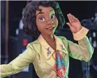  ?? PROVIDED BY THE WALT DISNEY COMPANY ?? This audio-animatroni­c Princess Tiana is able to move with ease.