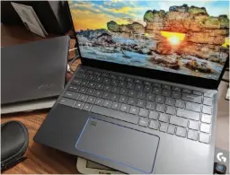  ??  ?? Intel gave us full access to a reference laptop with an Intel 11th-gen Core i7-1185g7 inside of it.