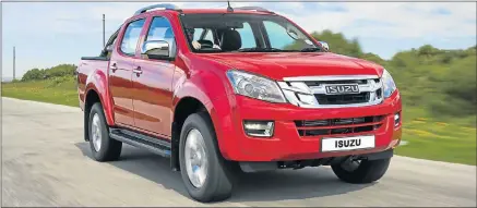  ??  ?? BAKKIE BOOST: The updated Isuzu KB300 LX double cab has undergone many changes