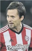  ??  ?? Two-goal Bees hero Lasse Vibe.