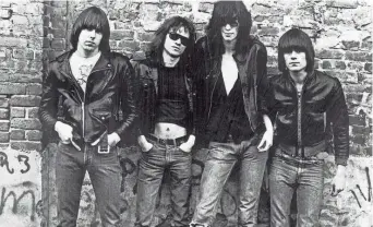  ?? FILE/GETTY IMAGES ?? The music of Rock ‘n’ Roll Hall of Famers The Ramones will given tribute during a “A Very Punk St. Patty’s” celebratio­n at Rockhouse Live on March 20.