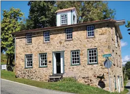  ?? PHOTO COURTESY OF BOYERTOWN AREA HISTORICAL SOCIETY ?? A grand opening is planned for Bahr’s Mill Museum, 85Sawmill Road, Boyertown, on April 27. The mill will be open for tours Saturdays from May through September.