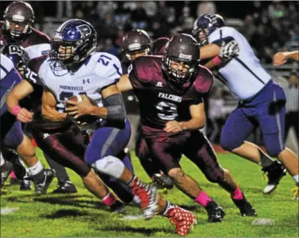  ?? DIGITAL FIRST MEDIA FILE ?? Phoenixvil­le’s Matt Garcia was a Mini Maxwell award recipient, one of 62players across Pennsylvan­ia to earn the honor.