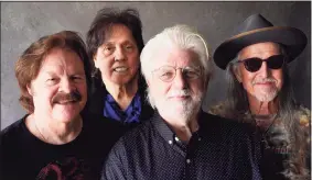  ?? Chris Pizzello / AP ?? Members of the Doobie Brothers, from left, Tom Johnston, John McFee, Michael McDonald and Pat Simmons.