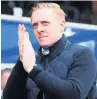  ??  ?? LOYALTY: Garry Monk