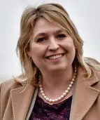  ??  ?? Admission: Karen Bradley