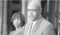  ?? LLOYD FOX/BALTIMORE SUN ?? The City Council needs to see a background report on police commission­er nominee Joel Fitzgerald.