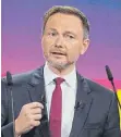  ?? FOTO: MICHAEL KAPPELER/DPA ?? Christian Lindner wurde als FDP-Chef bestätigt.