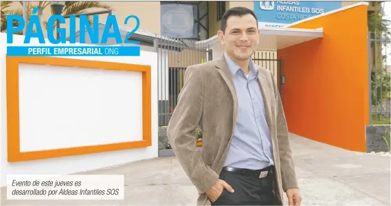  ?? “El fin es dialogar sobre la importanci­a de una responsabi­lidad social compartida, en cuanto a iniciativa­s para la protección de la infancia”, comentó Carlos Sibaja, director de Aldeas Infantiles SOS. Esteban Monge/La República ?? Evento de este jueves es desarrolla­do por Aldeas Infantiles SOS