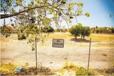  ?? PAT HARTLEY FOR THE U-T ?? Kaiser Permanente purchased this lot in El Cajon in 2002, and the city expected a hospital to be built. It’s still waiting.