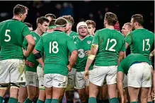  ??  ?? RALLY CALL: Ireland captain Rory Best issues instructio­ns