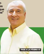  ??  ?? José Acarón Director de AARP