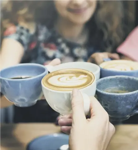  ?? PICTURE: GETTY IMAGES ?? 0 Americano, macchiato, flat white and the rest, coffee has become a central part of our cultural life