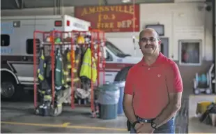  ?? BY LUKE CHRISTOPHE­R ?? “Where’s the next generation of volunteers going to come from? I don’t know. Those people aren’t here,” says Amissville Volunteer Fire and Rescue chief J.B. Carter.