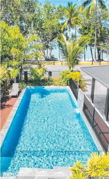  ??  ?? Picture: SUPPLIED COOL FEATURE: LJ Hooker Trinity Beach has this property at 139 Arlington Esplanade, Clifton, on the market for $1,390,000.