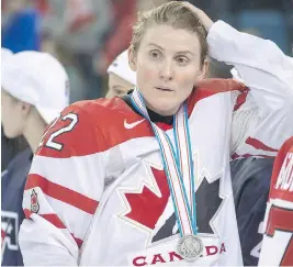  ?? RYAN REMIORZ / THE CANADIAN PRESS FILES ?? Hayley Wickenheis­er is helping promote concussion awareness and treatment.