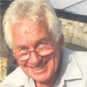  ??  ?? Allan Stanley from Ceidio near Pwllheli died off the island of Gozo