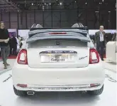  ?? LaPresse ?? Verso il premium Fiat 500 Collezione