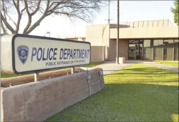  ?? PHOTO JULIO MORALES ?? The existing El Centro Police Department station was built in 1948 and is slated to be demolished as part of a planned $36 million project to build a new station.