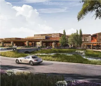  ?? Koi Nation Sonoma ?? A rendering of the Koi Nation tribe’s planned casino near the Shiloh Ranch Regional Park.