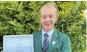  ?? ?? POLISHED PERFORMANC­E: Priory grade 7 pupil Chazelle Smith represente­d SA at the African Nations Cup in Algeria. Competing in the Children on Horses competitio­n on borrowed horses, she had four clear rounds and did not drop a single pole in the entire competitio­n