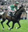  ?? PHOTO: GETTY IMAGES ?? The champion Irish racehorse Shergar was stolen on February 9, 1983. The horse was never found.