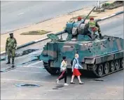  ?? Jekesai Njikizana AFP/ Getty I mages ?? I N ZIMBABWE, the military’s takeover was seen as an opportunit­y for change after a prolonged period of drifting misrule under President Robert Mugabe.