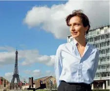  ??  ?? Direttrice L’ex ministra francese Audrey Azoulay (Reuters/P. Wojazer)