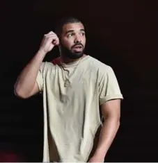  ?? GETTY IMAGES ?? Drake goes from the 6 to the 12, as in his BET Hip-Hop Award nomination­s, the second year in a row the Toronto artist has topped the heap.