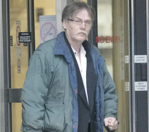  ?? STAN BEHAL / POSTMEDIA NEWS FILES ?? Gary Willett Sr. has been found guilty of assault, theft and abduction of a child in a saga that began in the late 1980s.