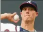  ??  ?? Matt Wisler will start Friday’s Grapefruit League opener against the Mets.