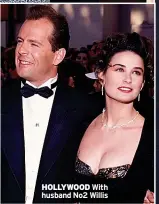  ?? ?? HOLLYWOOD With husband No2 Willis