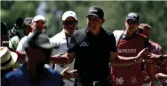  ??  ?? Luego de casi cinco años “sin ver a linda”, la tierra de los charros vio a Phil Mickelson triunfar en el WGC-México Championsh­ip.