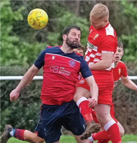  ?? ?? SCORESHEET: Jack Finney scored twice as Premier Division leaders Redgate Clayton continued their title push.