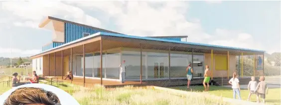  ?? ?? An artist impression of the proposed Whiritoa Lifeguard Service facility.