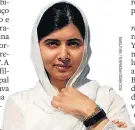  ??  ?? Apoio de peso. Malala esteve no Brasil em julho